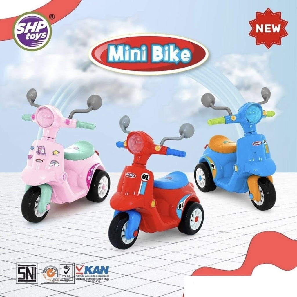 MAINAN MOTOR VESPA MINI BIKE MB691 / SHP691