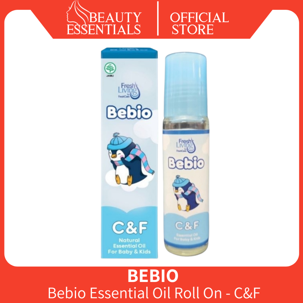 FreshLiving Bebio C&F freshcare minyak angin untuk anak anak meredakan batuk dan flu