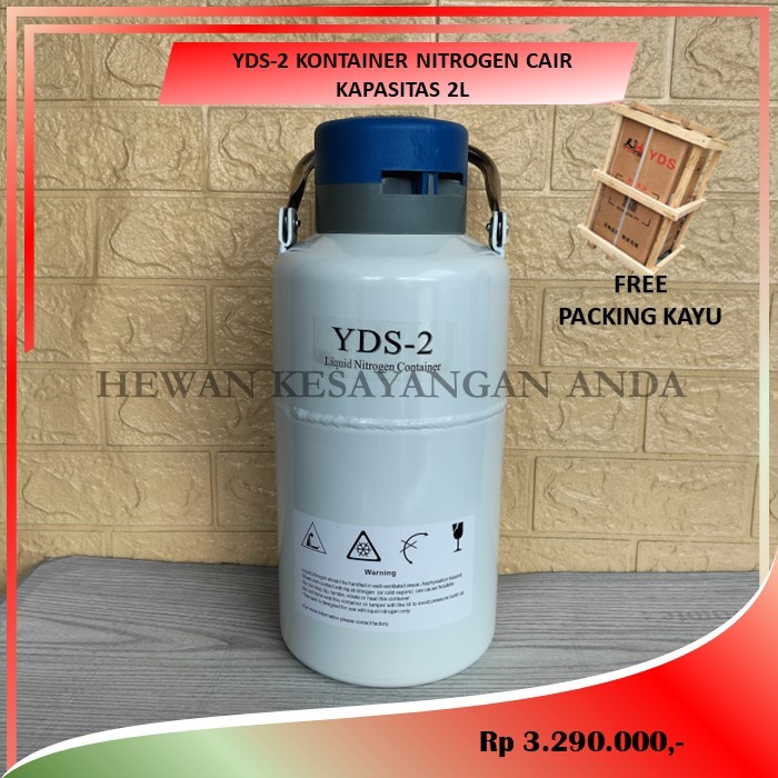 YDS-2 Kontainer Nitrogen Cair Kapasitas 2 Liter