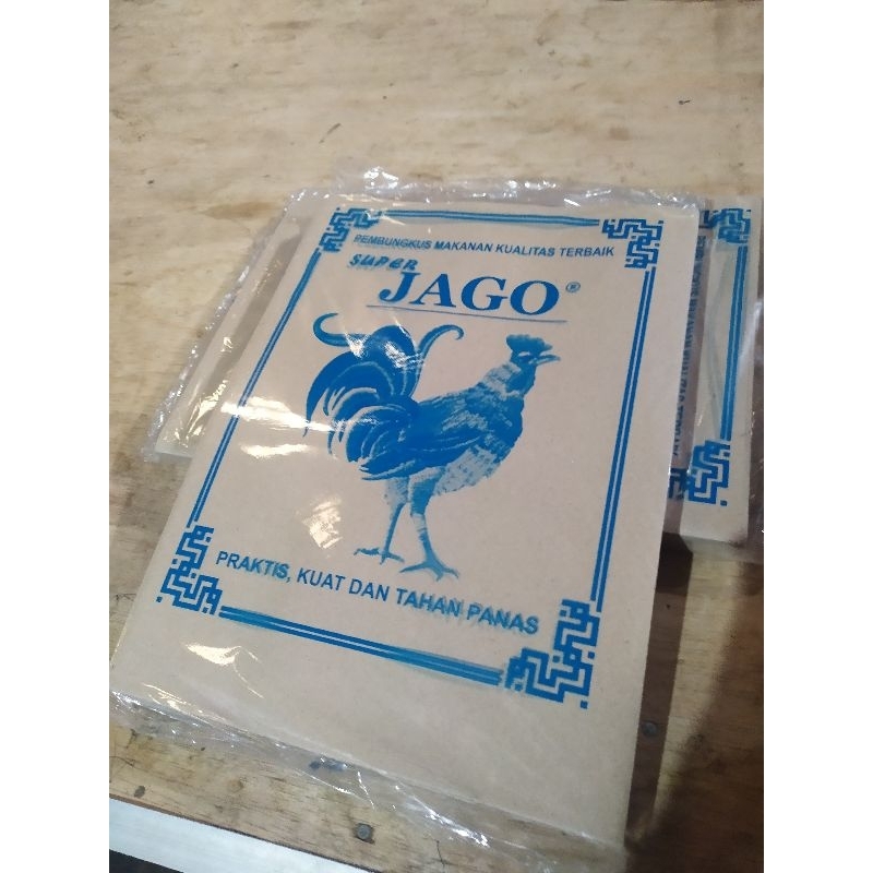 Kertas Minyak/Kertas Nasi/Kertas Bungkus/Kertas Laminasi/Kertas makanan/Cap Jago/Kuat dan tahan air