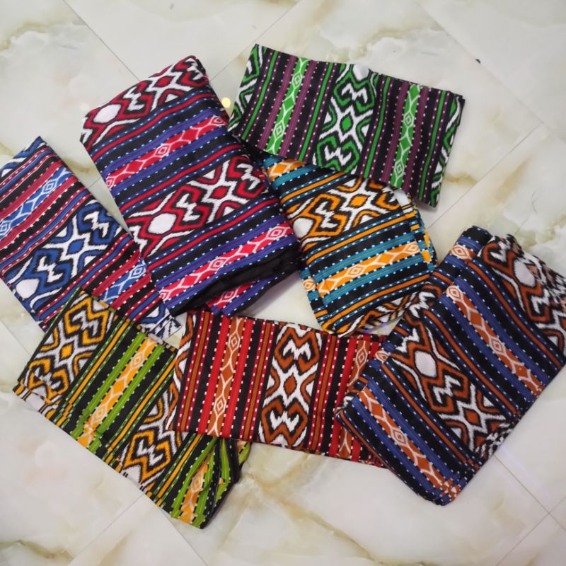 kain batik printing songket CRN motif tenun Troso jepara