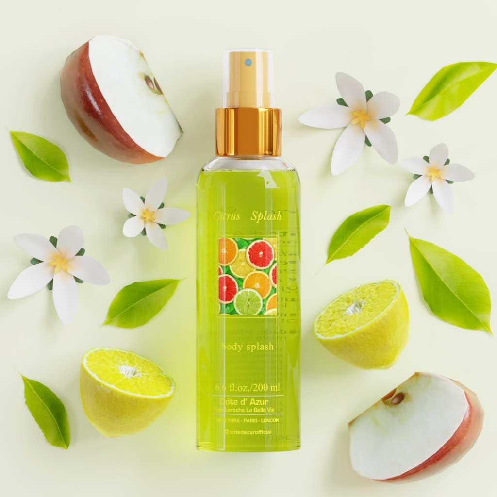Côte d'Azur Yves Laroche Citrus Splash Body Splash 200ml