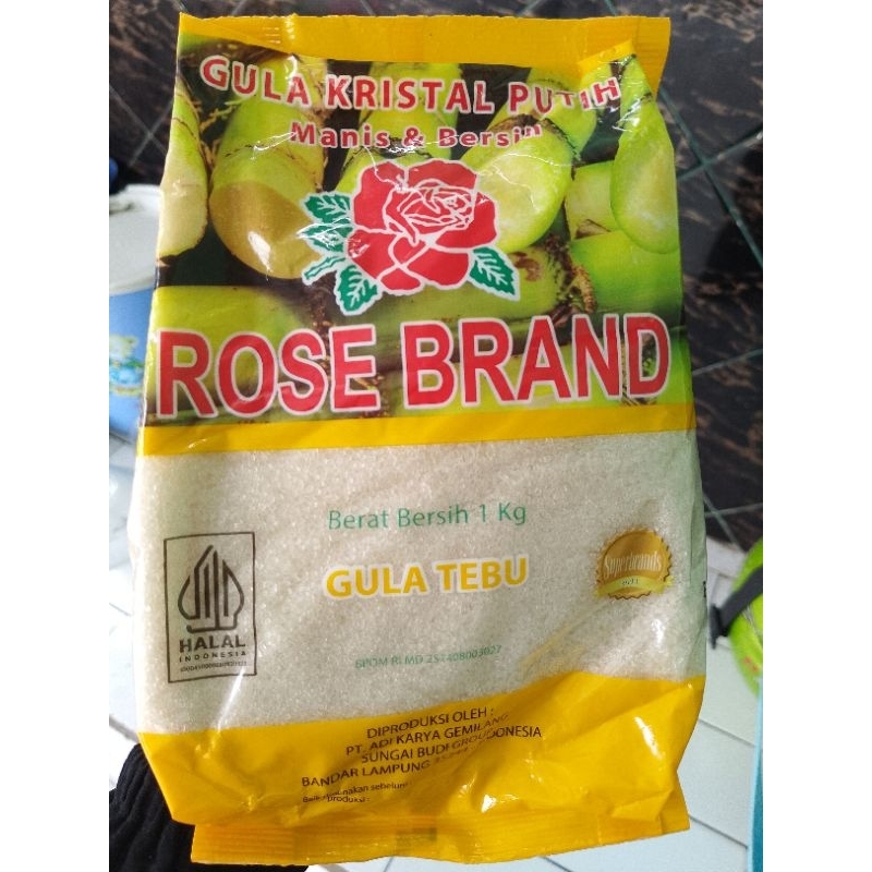 

Gula pasir Rosebrand 1kg murah hijau kuning