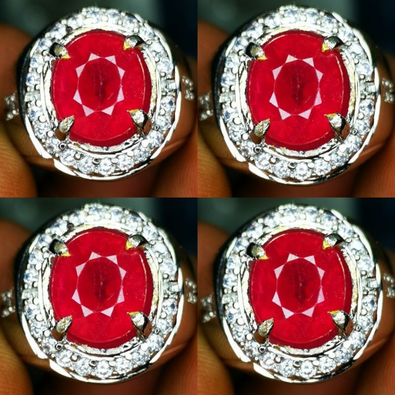 Batu permata red ruby madagaskar