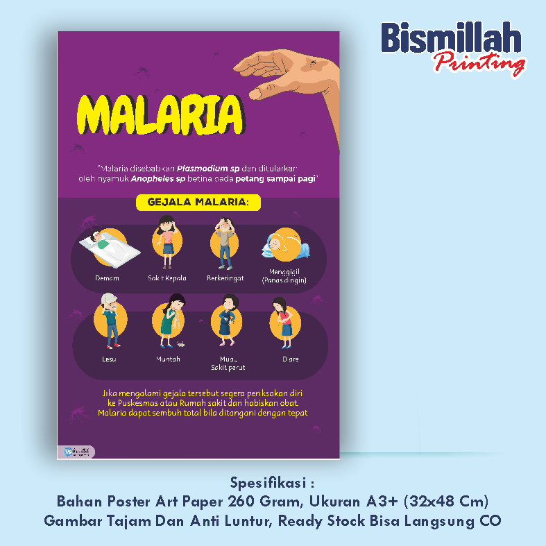 

Poster Kesehatan Malaria