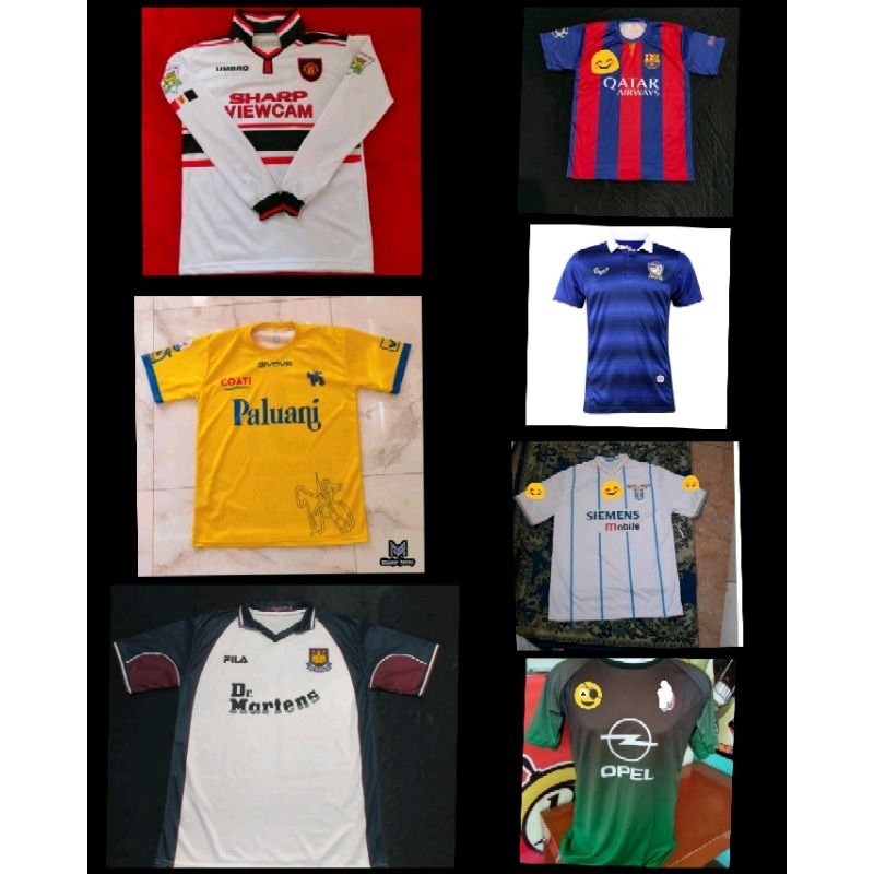 Jersey Barca 2014/2015 Home/Jersey GK Milan 2002/Jersey Lazio 2000 Away/Jersey M United 1998/Jersey 