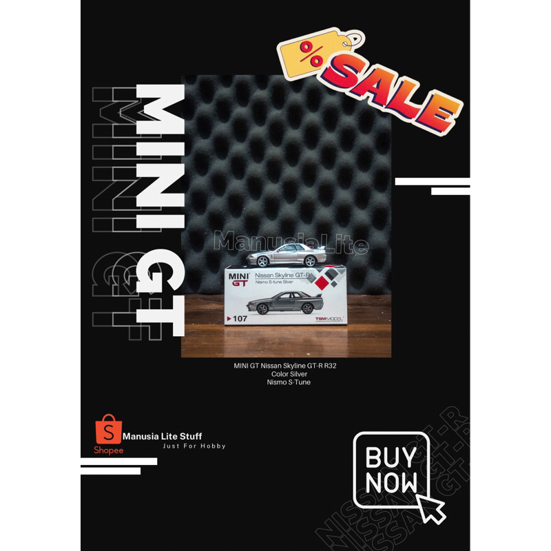 MINI GT Nissan Skyline GT-R R32