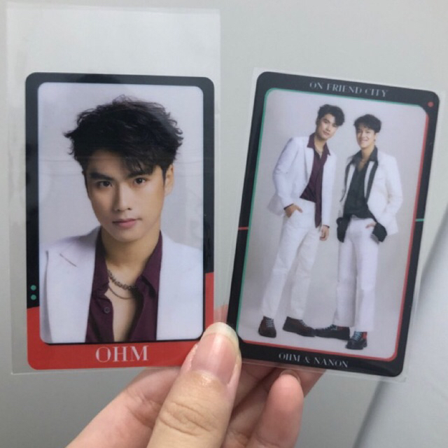 [OFFICIAL] PC PHOTOCARD fan benefit OHM PAWAT NANON KORAPAT 1st fan meeting in THAILAND GMMTV ON FRI