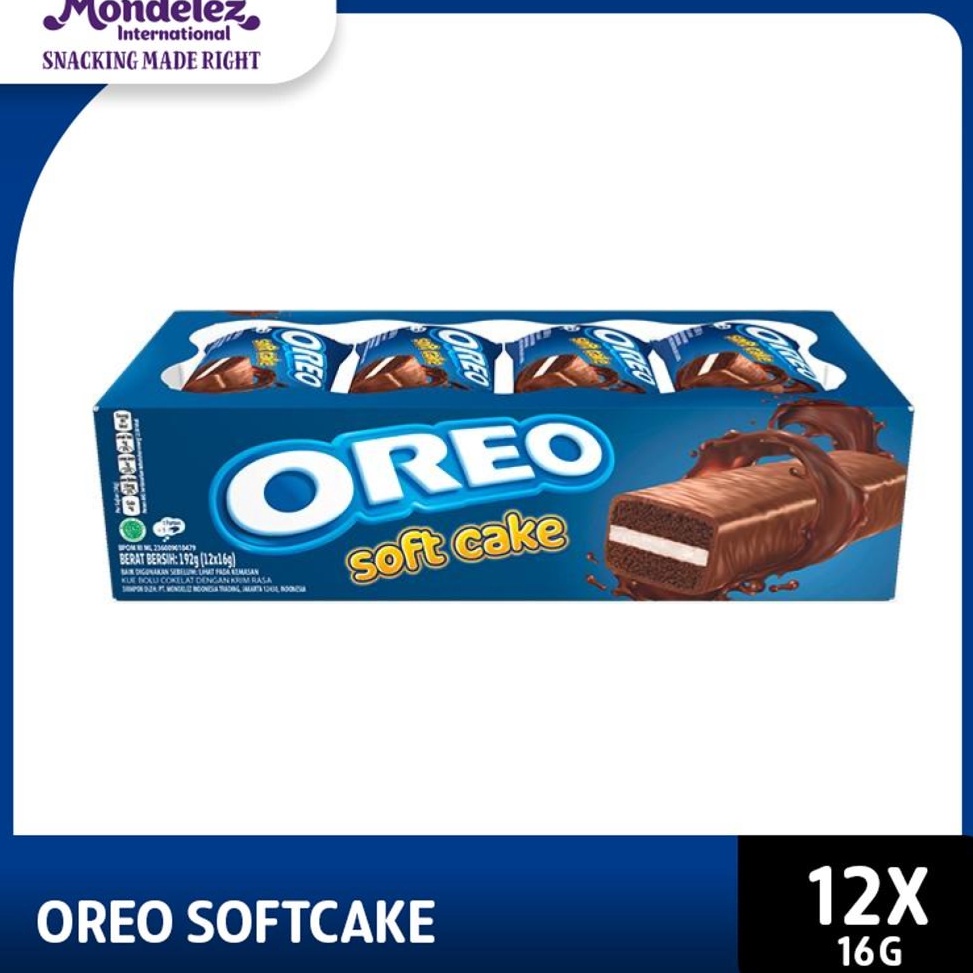 

Tertarik Oreo Bolu Softcake Box 12x16g Untuk Camilan bersama keluarga