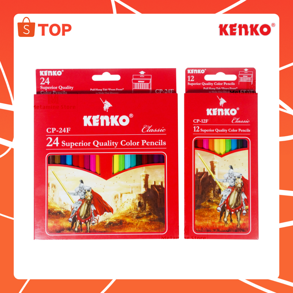 

KENKO Pensil Warna Classic Panjang CP-12/24 F