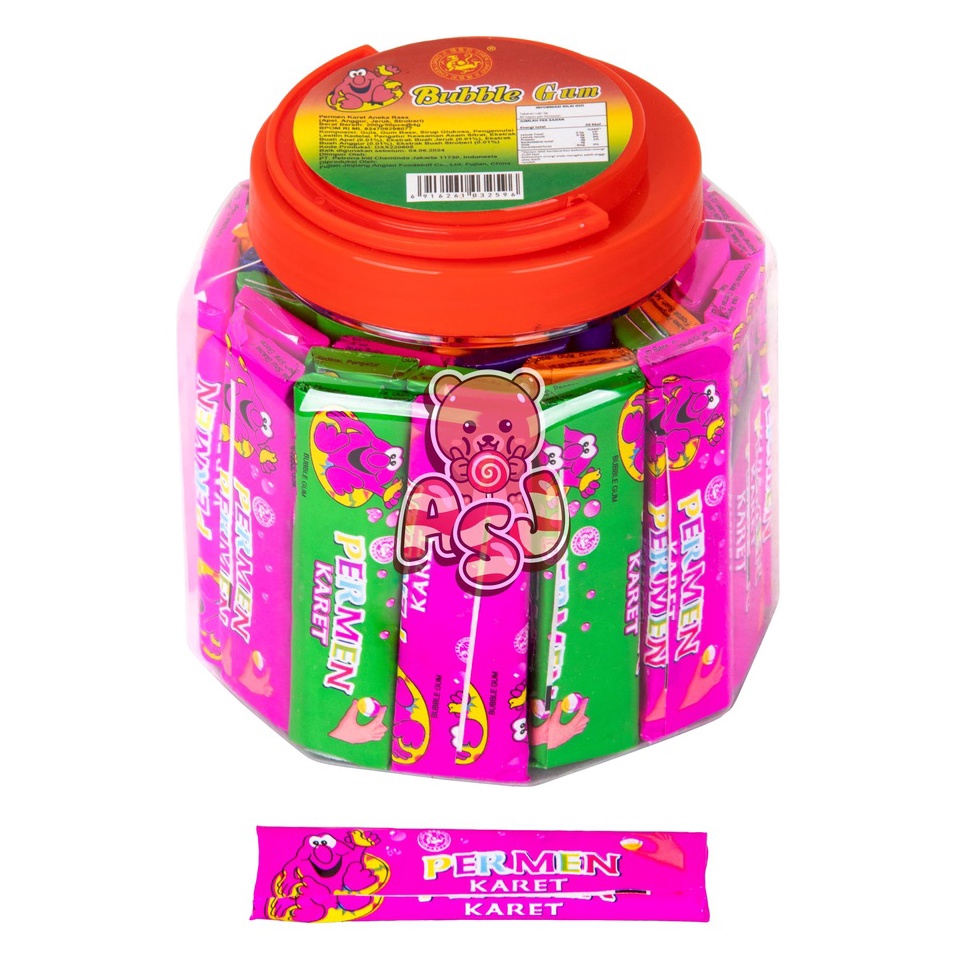 

Dijamin puas PERMEN KARET BUBBLE TATO MINI ISI 50