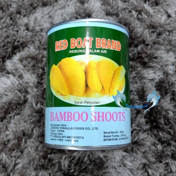 

Max Sale Bamboo Shoots 552gr Red Boat Brand / Rebung Kaleng / Kalengan