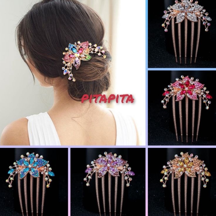 SIRKAM RAMBUT PERMATA ZIRKON / SIRKAM BESI PESTA PREMIUM