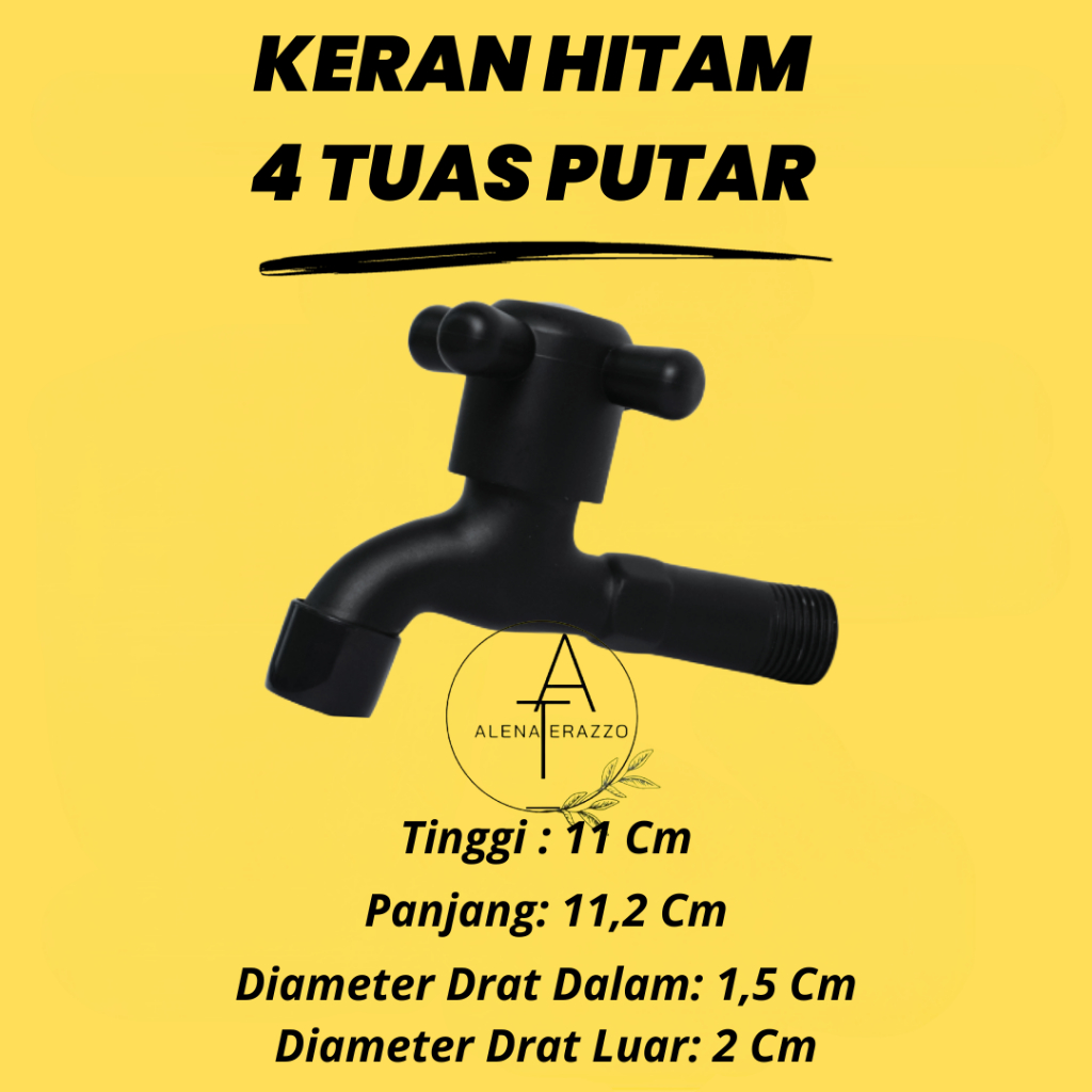 ALENA TERAZZO KRAN WASTAFEL CUCI PIRING PLASTIK UNIK