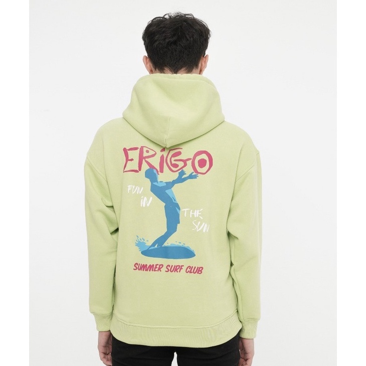 Erigo Hoodie Summer Surf Lawn Green Unisex