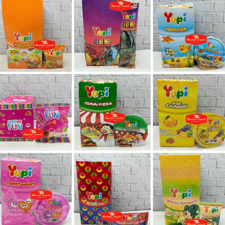 

Harga Grosir Yupi Aneka Rasa eceran 1000 | Yupi Burger | Yupi | Permen Yupi | Yupi Bear | Yupi Kiloan | Yupi Bolicious | Yupi Marshmallow