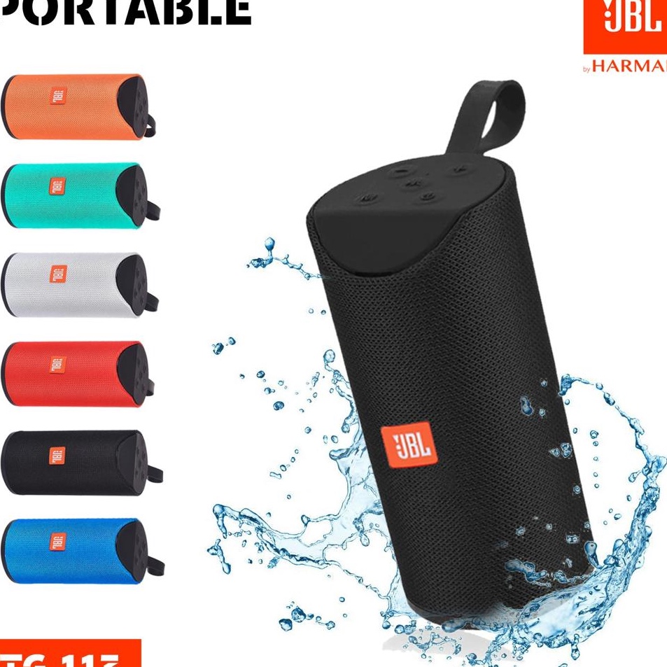 Harga Miring Speaker Bluetooh JBL TG113 Wireless Portable Speaker Aktif Dual Subwofer Bass