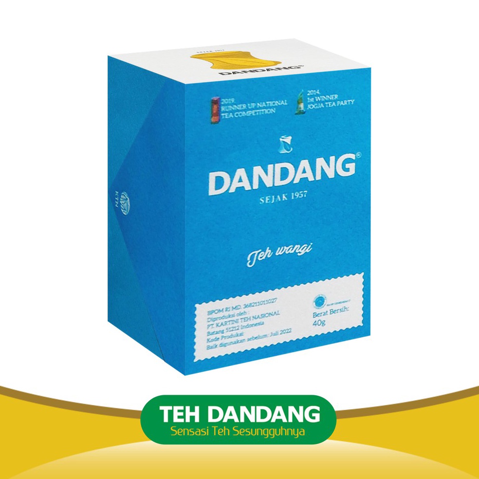 

Pesan Saja Teh Dandang Biru 40gr - Teh Tubruk - 1 slop isi 10 box 40gr