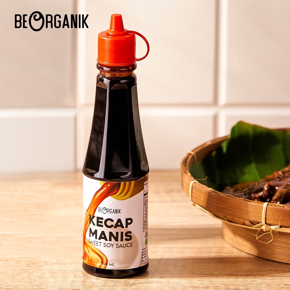

Memang Keren Kecap Manis Organik / Sweet Soy Sauce Beorganik (Non GMO & MSG) 140ml
