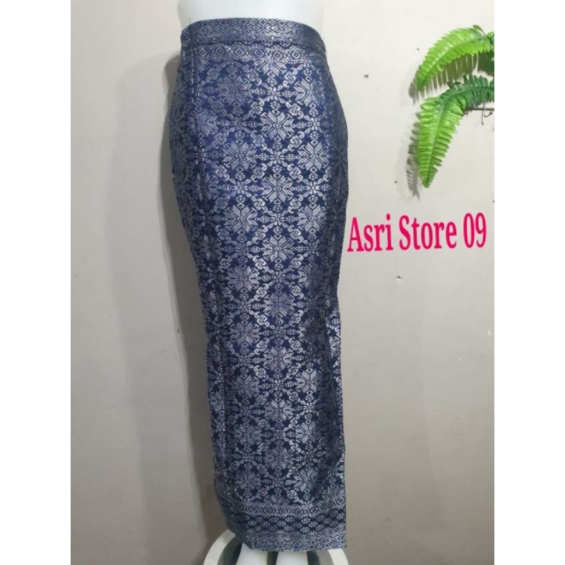 Rok span Songket Jumbo/Rok span big size 3L - 6L /Rok instan Langsung Pakai/Rok songket  jadi