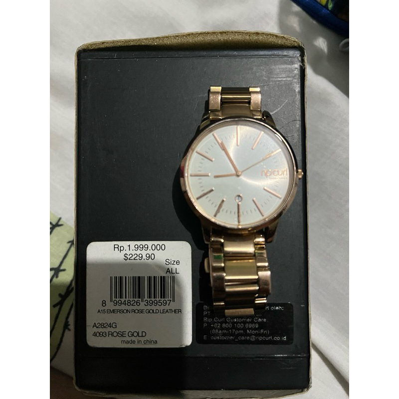 preloved jam tangan rantai ripcurl