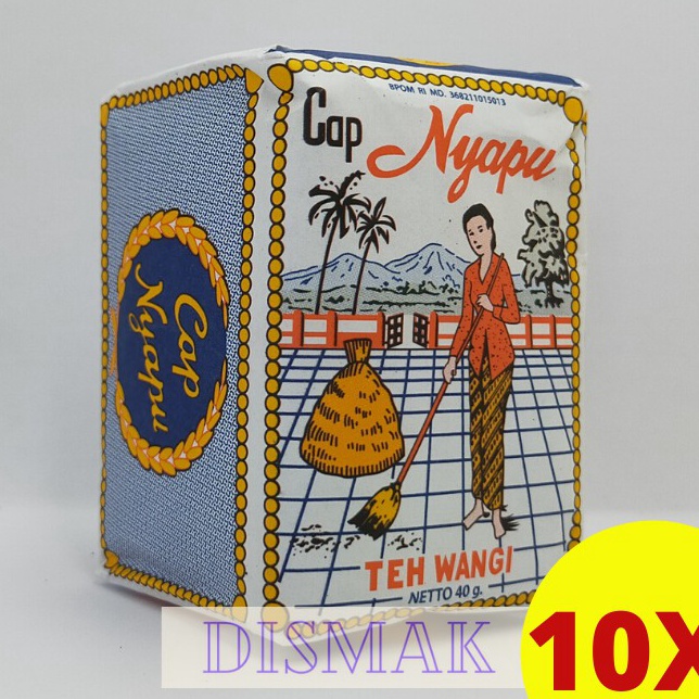 

Serba diskon Teh Nyapu SOLO 10 X 40 gram