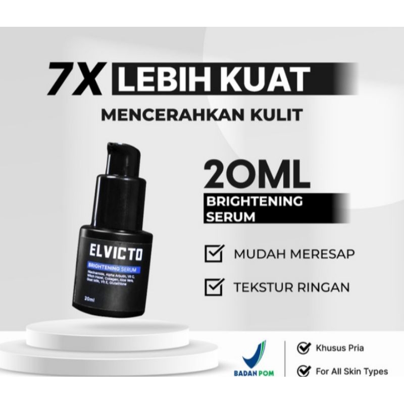 ELVICTO BRIGHTENING SERUM 20ML / SERUM ELVICTO / ELVICTO SERUM