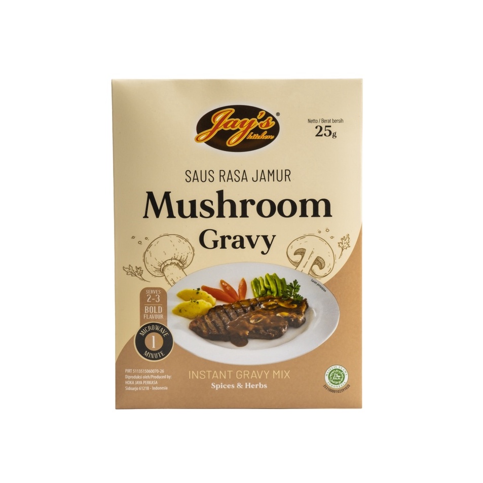 

Suplier1st Jay's Mushroom Gravy