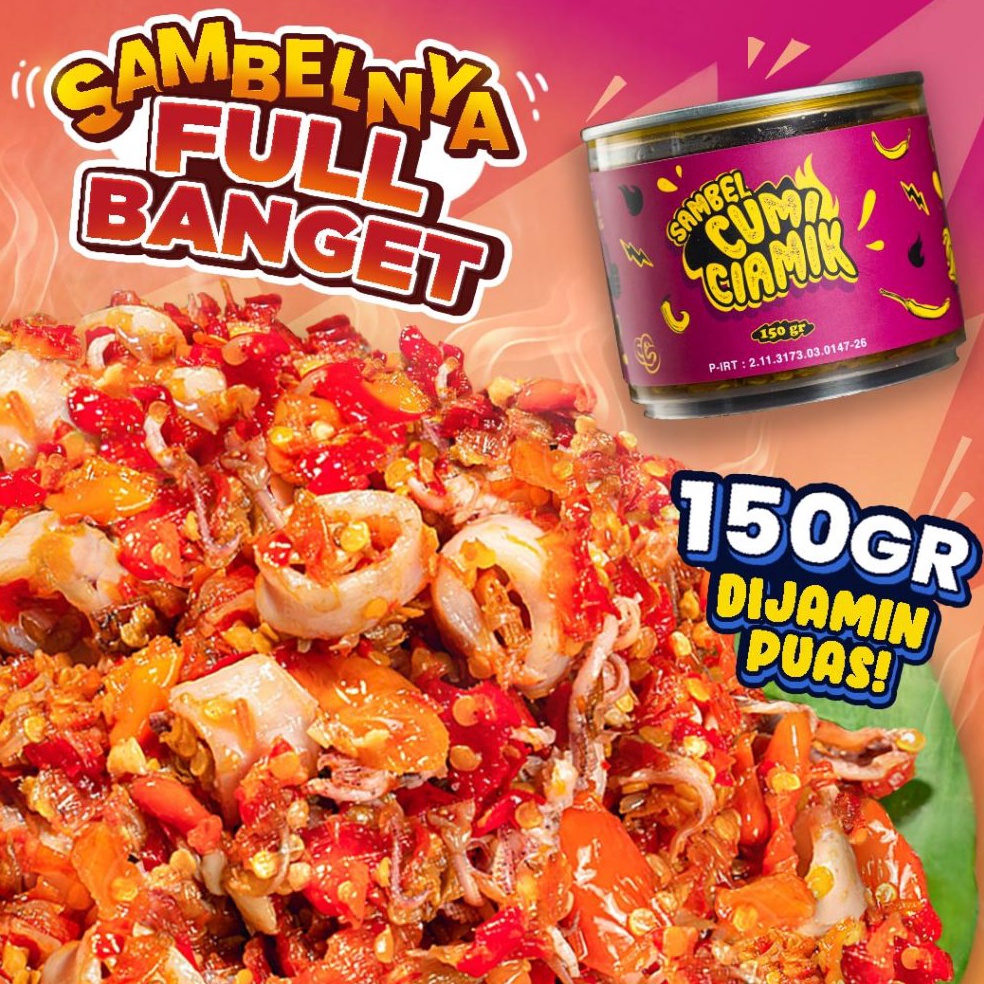 

Real produk Eatsambel - Cumi Ciamik