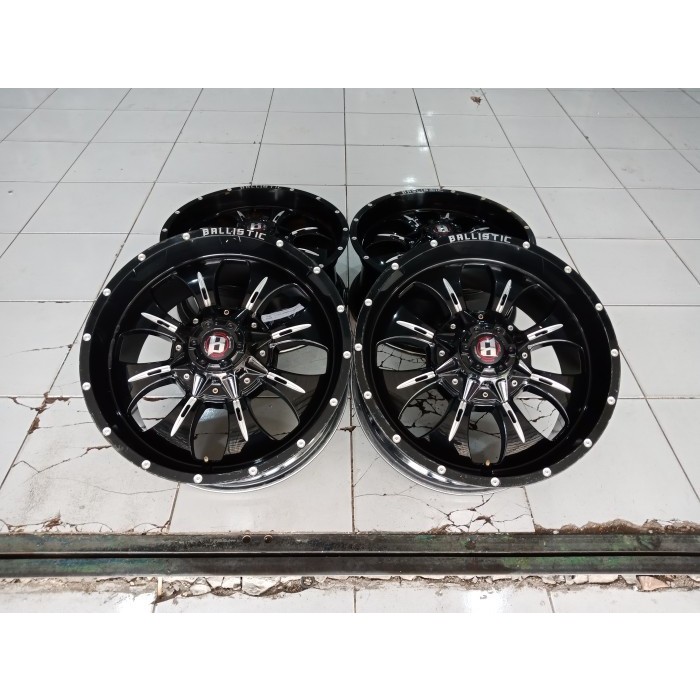 Velg Mobil Seken Ring20 Balistik R20x9 H6x139 Et12 Pajero Hilux Strada Hummer