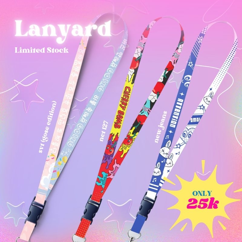 

Lanyard NCT - NEW JEANS - SEVENTEEN