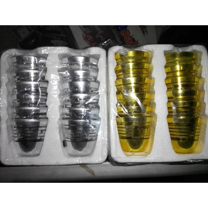 ✨TERBARU✨ Gelas Air Zam Zam Cangkir Emas Oleh Oleh Haji Cucing 