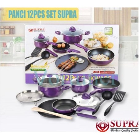 COOKWARE SUPRA SET 12PCS