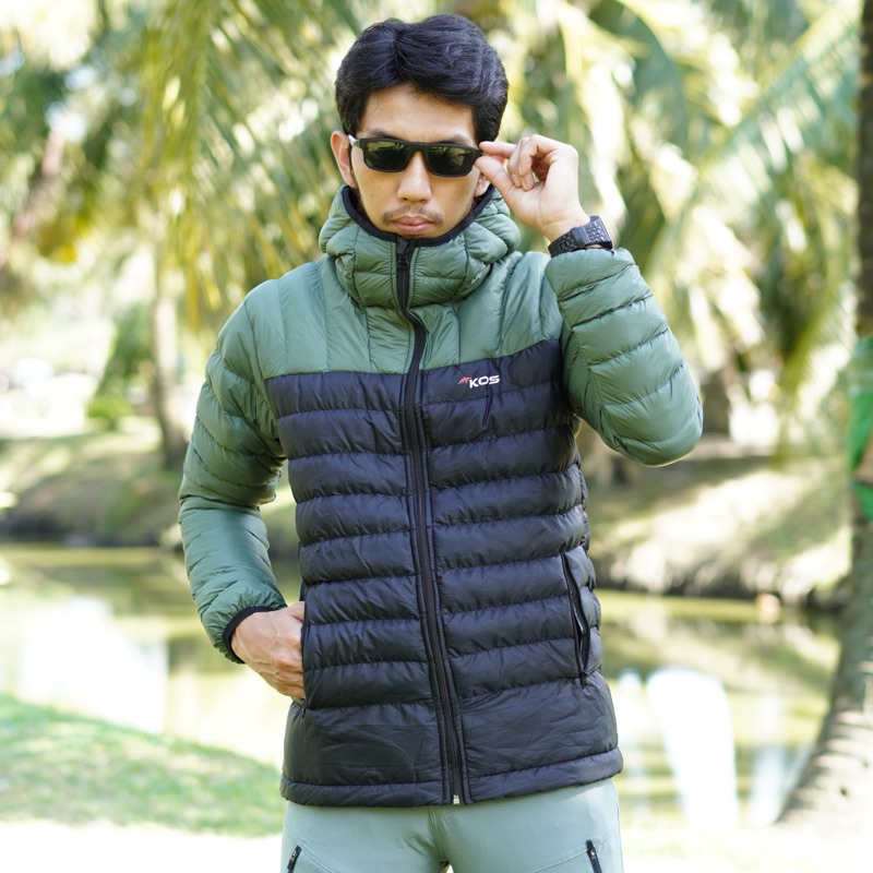 Kos Cartenz Jaket Gunung puffer Pria Wanita / Jaket Gunung Kos Series Cartenz / Jaket hangat anti di