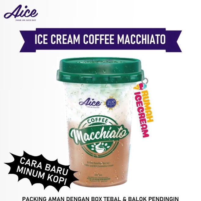 

YFLB9532 Stok terbaru Ice Cream/Es Krim Coffee Macchiato
