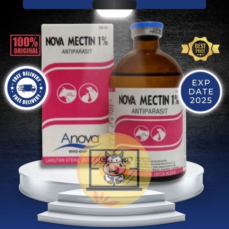 Nova mectin - Novamectin 1% obat kutu 100ml