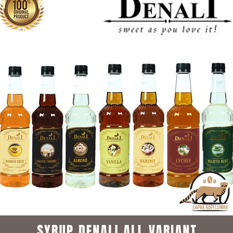 

LFLB6766 ORIGINAL% Syrup merk Denali