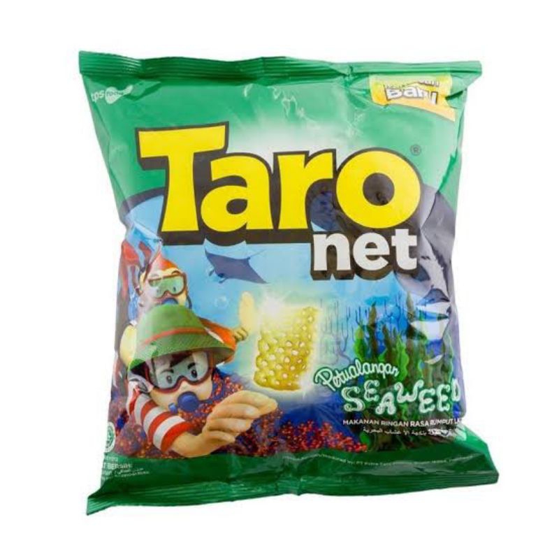 

Taro Net Seaweed 1 Renceng Isi 10 Pcs @8gr