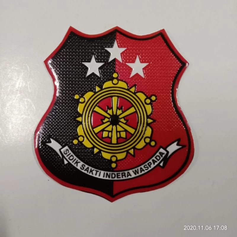 

Stiker Bareskrim polri embos, stiker reserse polisi timbul
