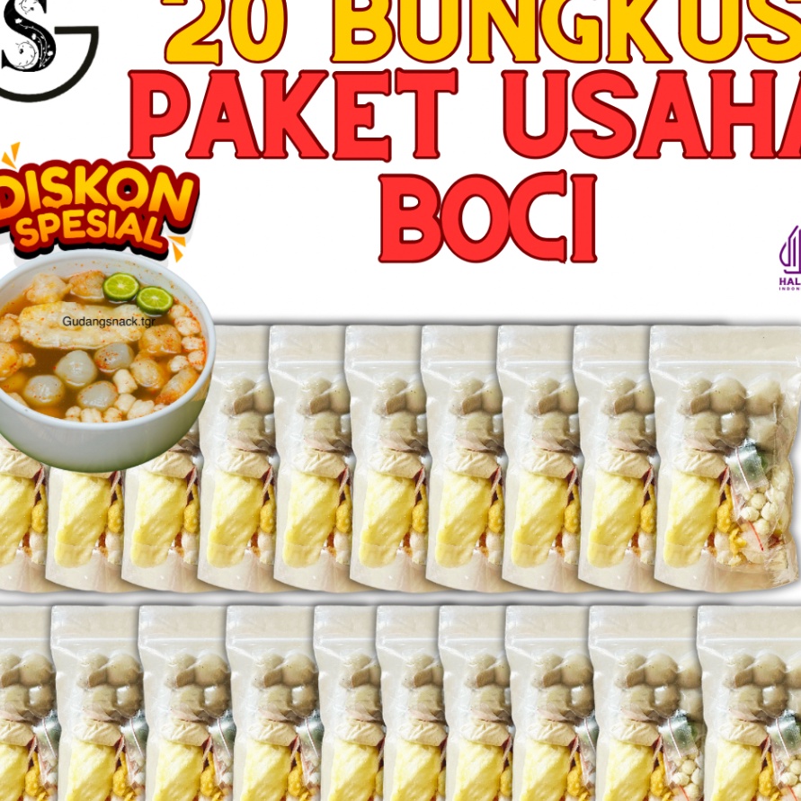 

FZZP9274 Terbaru 3.3 20 BUNGKUS BASO ACI ORI PAKET USAHA MAKANAN INSTAN KALDU PEDAS