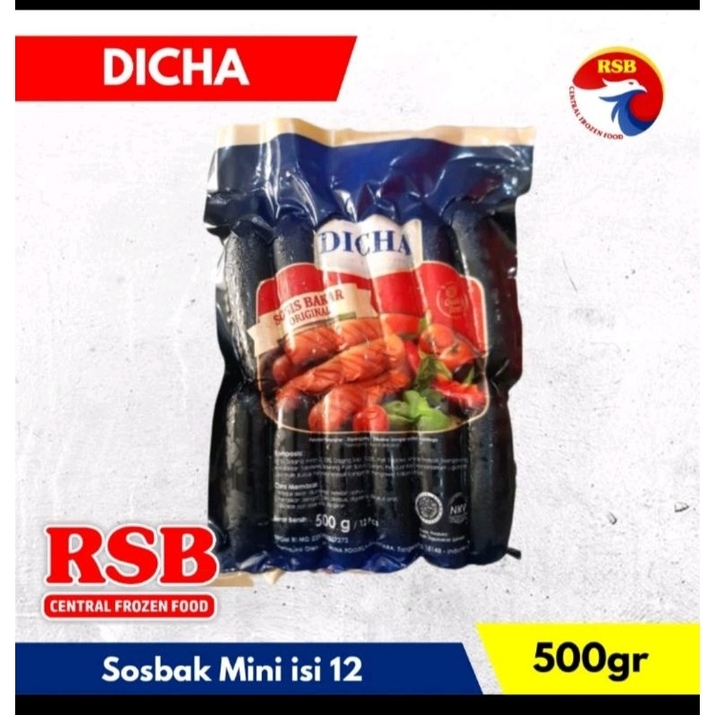 DICHA SOSIS BAKAR ORIGINAL ISI 12