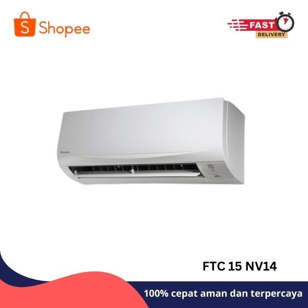 AC Daikin 1/2 PK 0.5 PK RC 15 NV14 + FTC 15 NV14 R32 Standard Thailand