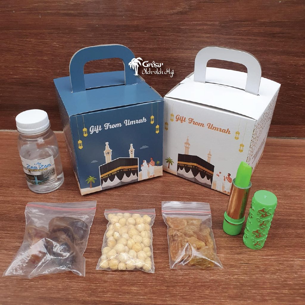 

Paket Lipstik Arab Oleh Oleh Haji dan Umroh Air Zamzam ori + Kurma Khalas + Kacang Kismis Golden