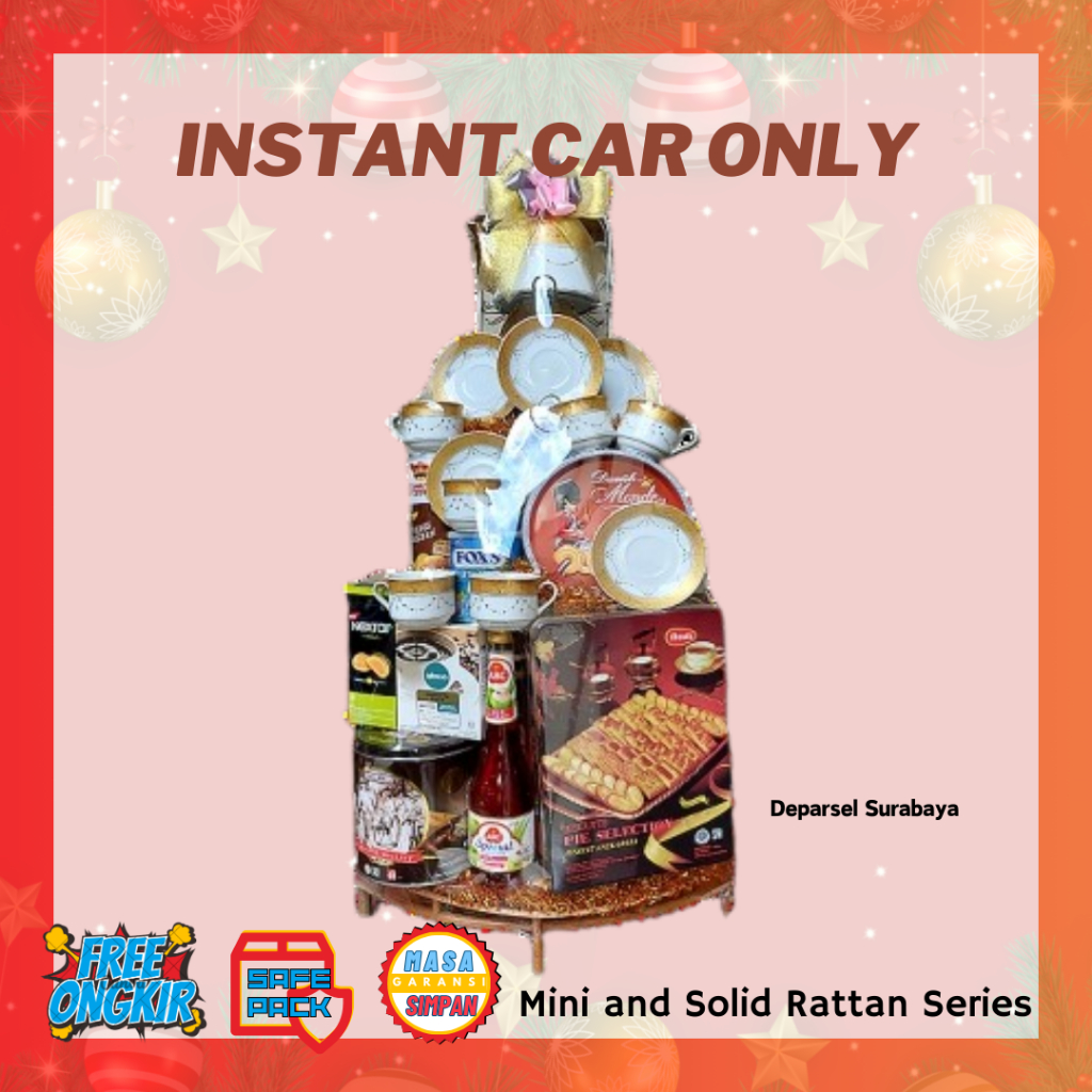 

Parcel Natal| Hampers Natal Tea Set Vicenza Instan Kurir