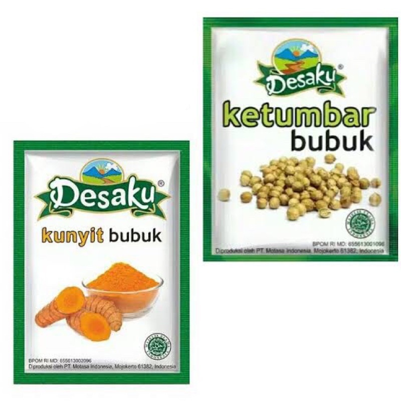 

Desaku Bumbu Rempah Bubuk renceng isi 6 sachet