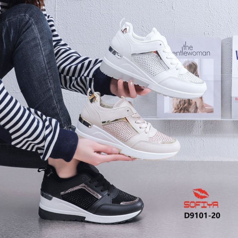 OBRAL SEPATU IMPORT|SEPATU CASUAL WANITA|SEPATU SKACHER|SEPATU SOFIYA D9101-20 SEPATU KETS SOFIYA IM