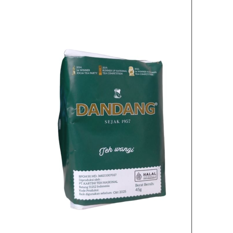 

Teh Dandang hijau tua 45gram (selection tea)