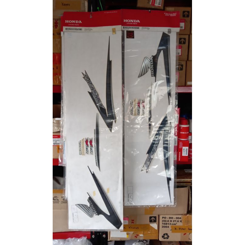 Striping sticker stiker polet lis original tirev tiger revo pice pece pecak picek hitam STRIPE SPIRE