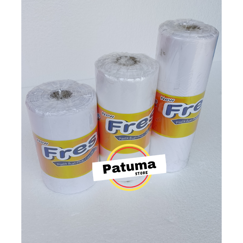 Plastik HD Roll Plastik Fotocopy/ Kantong Sayur/ Kantong Buah/ Plastik Fotocopy
