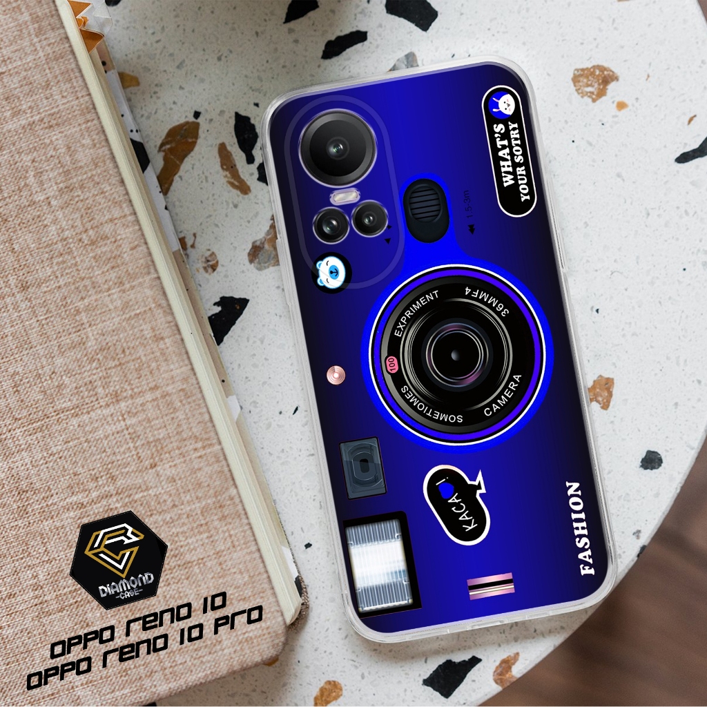 Case OPPO RENO 10 / OPPO RENO 10 PRO 2023 - Casing OPPO RENO 10 Terbaru Diamons Case [ MOTIF 14 ] Ca